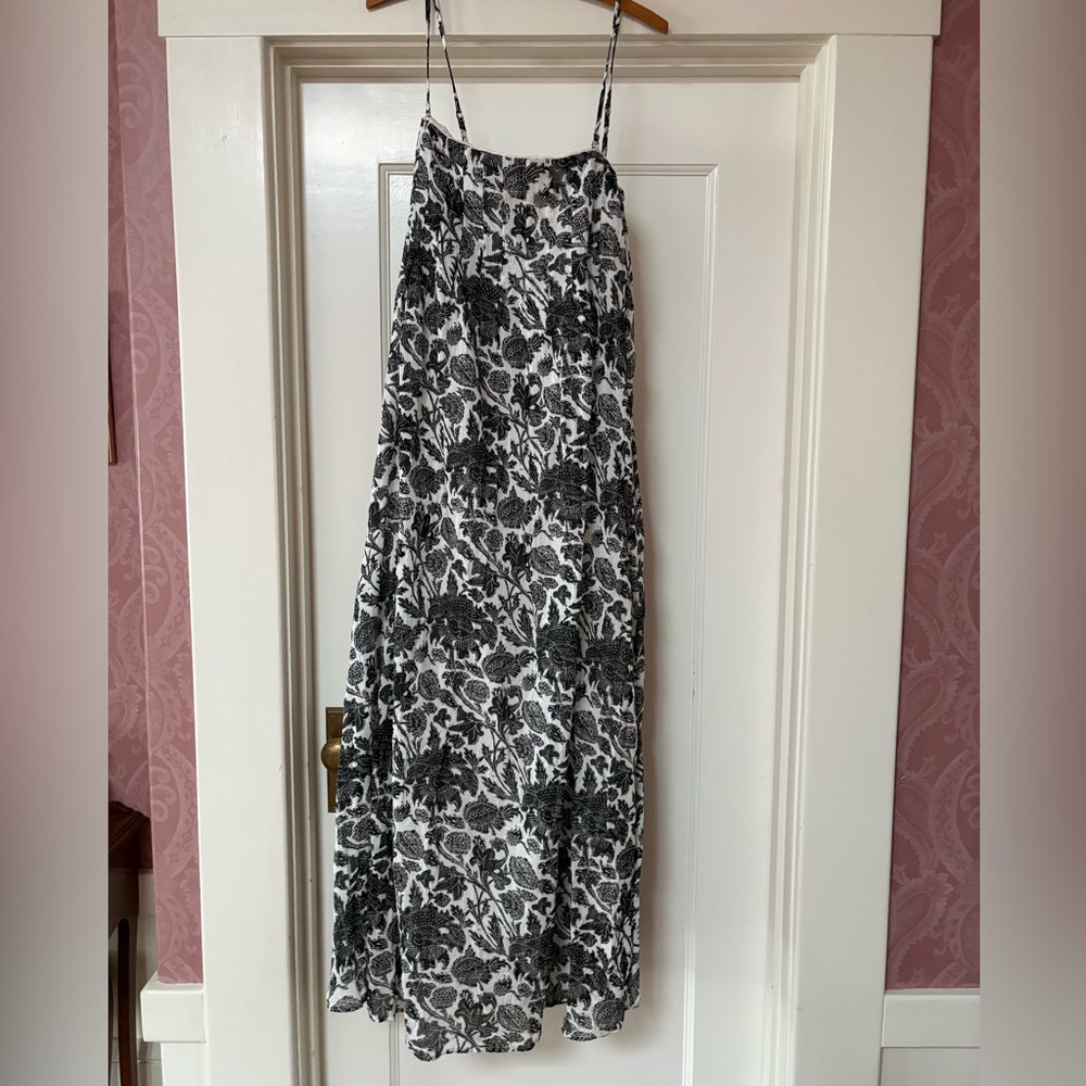Auguste the Label  Black and White Floral Dress